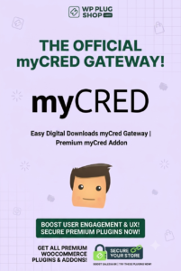 Easy Digital Downloads myCRED Gateway Addon – Points-Based Payment & Loyalty System