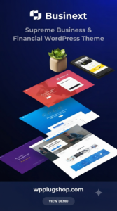 Businext – Business, Finance & Cryptocurrency WordPress Theme