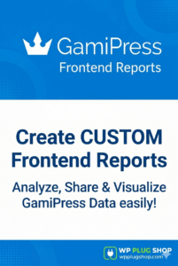 GamiPress Frontend Reports – WordPress Gamification Dashboard Plugin