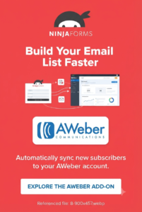 Ninja Forms AWeber – WordPress Email Marketing Automation Plugin