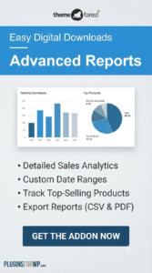 Easy Digital Downloads Advanced Reports 1.0.3 | Sales & Analytics Plugin
