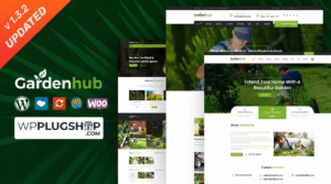 Garden Hub – Lawn & Landscaping WordPress Theme for Professional Service Businesses