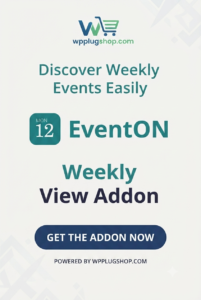 EventOn Weekly View Addon 2.1.8 – Weekly Event Calendar Plugin