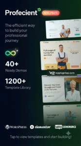 Profecient Multipurpose Elementor Business & WooCommerce WordPress Theme