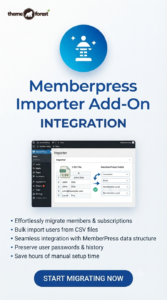 MemberPress Importer Add-On Integration 1.6.20 | Bulk Member Import Plugin