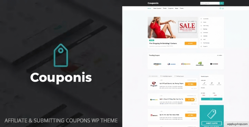 Couponis Theme 3.2.4 – Affiliate Coupons, Deals & Promo Code WordPress Theme