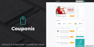 Couponis Theme 3.2.4 – Affiliate Coupons, Deals & Promo Code WordPress Theme