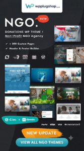 NGO Theme 2.0 – Charity Donation, Fundraising & Non-Profit WordPress Theme