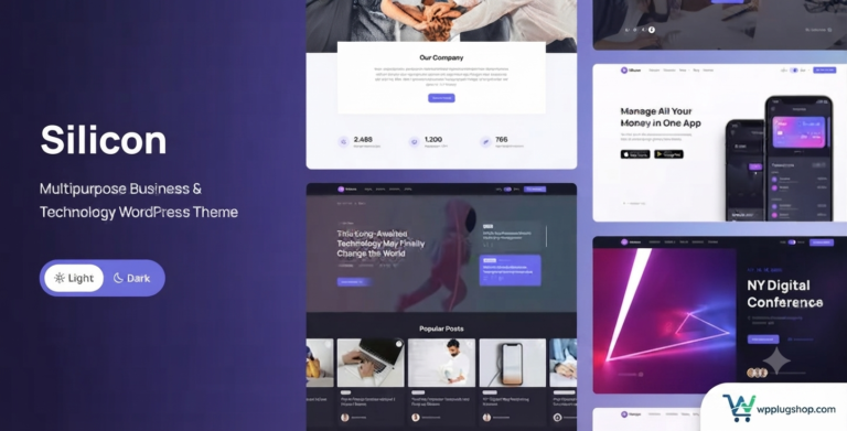 Silicon Theme 1.7.1 – Multipurpose Technology WordPress Theme