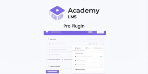 Academy LMS Pro 3.7.4 – WordPress LMS Plugin to Build & Sell Online Courses