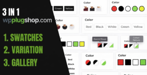 WooCommerce Variation Swatches and Additional Gallery Plugin