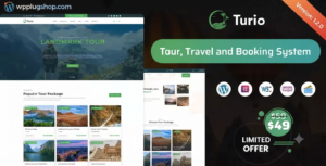 Turio Theme – Tour and Travel WordPress Theme for Tourism Agencies