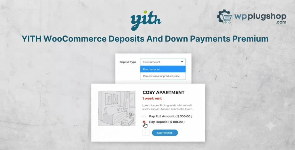 YITH WooCommerce Deposits And Down Payments Premium 2.28.0 | Partial Payments Plugin