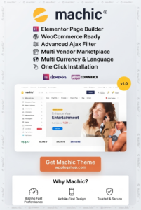 Machic – Electronics Store WooCommerce Theme