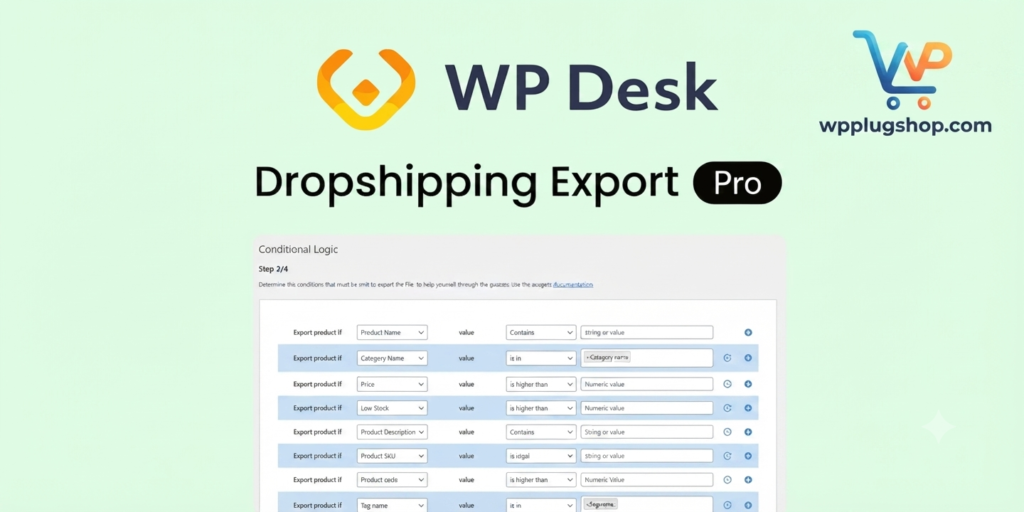 WP Desk Dropshipping Export Pro – WooCommerce CSV & XML Product Export Plugin
