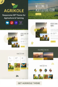 Agrikole Theme 1.30 – Responsive Agriculture & Farming WordPress Theme