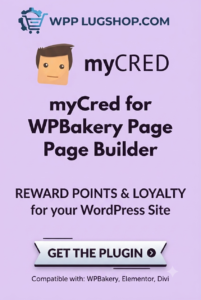 myCred for WPBakery Page Builder Addon – Rewards & Gamification Integration