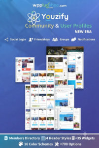 Youzify: Premium BuddyPress Community, Social Network & User Profile Plugin for WordPress