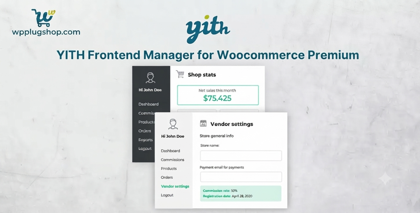 YITH Frontend Manager for WooCommerce Premium – WooCommerce Frontend Dashboard Plugin