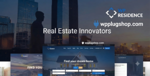 Residence Real Estate WordPress Theme – Advanced Property Listing & Real Estate Website Solution