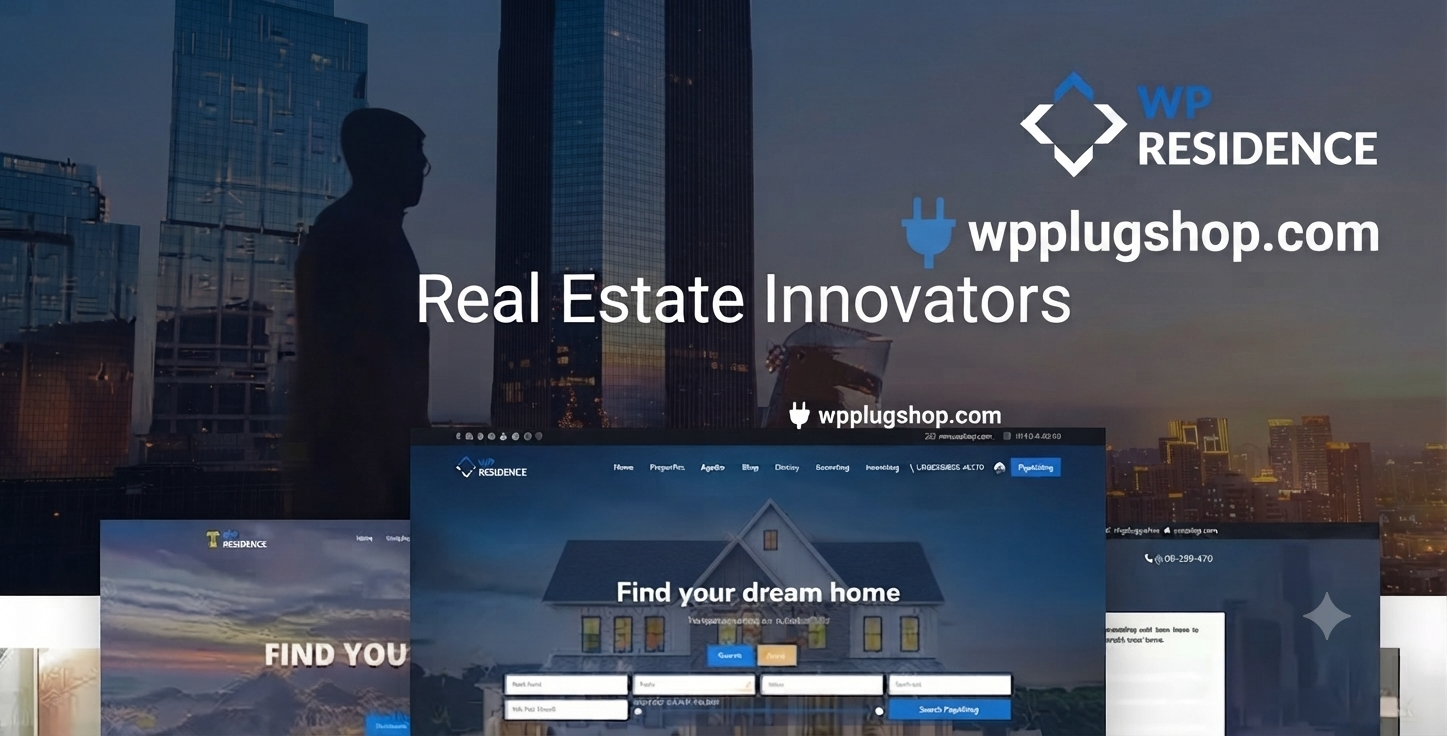 Residence Real Estate WordPress Theme – Advanced Property Listing & Real Estate Website Solution
