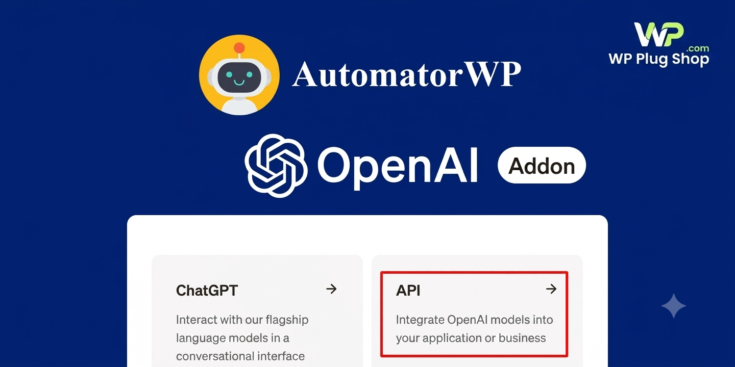 AutomatorWP OpenAI Integration Add-on – WordPress AI Automation & ChatGPT Workflow Plugin