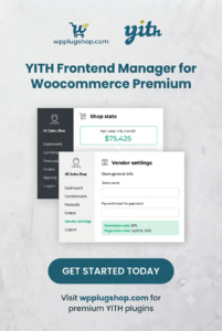 YITH Frontend Manager for WooCommerce Premium – WooCommerce Frontend Dashboard Plugin