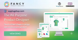 Fancy Product Designer for WooCommerce & WordPress – Product Customizer Plugin