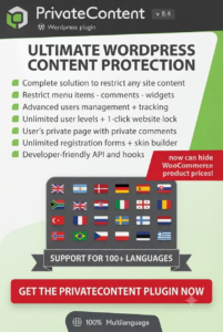 PrivateContent – Multilevel Content Plugin | Advanced WordPress Membership & Content Restriction