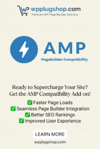 ✅ AMP PageBuilder Compatibility Plugin for WordPress – Elementor & AMP Integration Tool