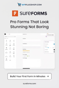 SureForms Pro – AI-Powered WordPress Form Builder for Stunning Contact & Lead Forms