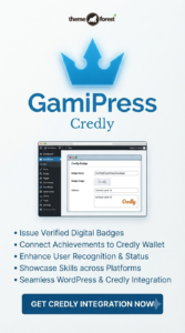 GamiPress Credly Plugin – WordPress Digital Badge Integration 1.0.5