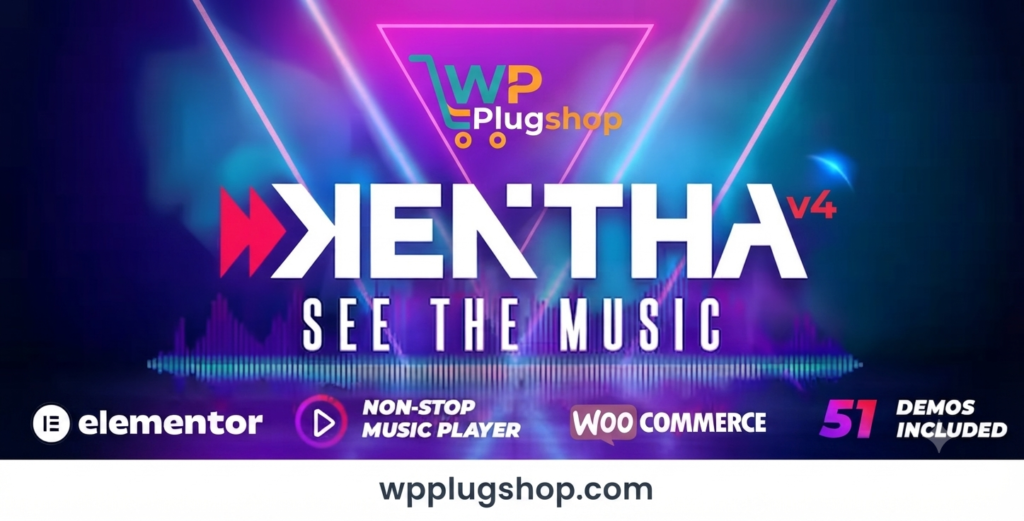 Kentha – Non-Stop Music WordPress Theme with Ajax & Audio Visualizer