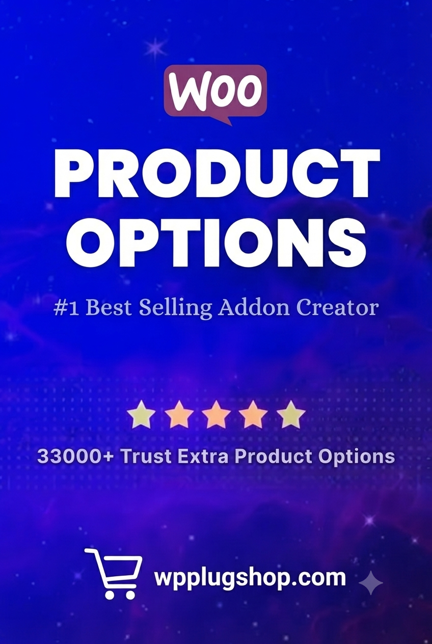 WooCommerce Extra Product Options Plugin – Custom Product Addons & Advanced Fields