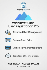 User Registration Pro for WordPress – Premium Membership & Registration Builder