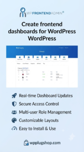 WP Frontend Admin Premium – Create Custom Frontend Dashboards & White-Label Client Portals