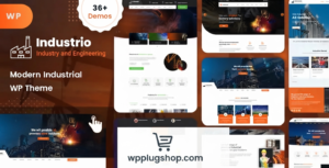 Industrial – Industry & Factory WordPress Theme