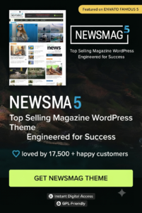 Newsmag Theme – Newspaper & Magazine WordPress Theme for Modern Publishing Websites