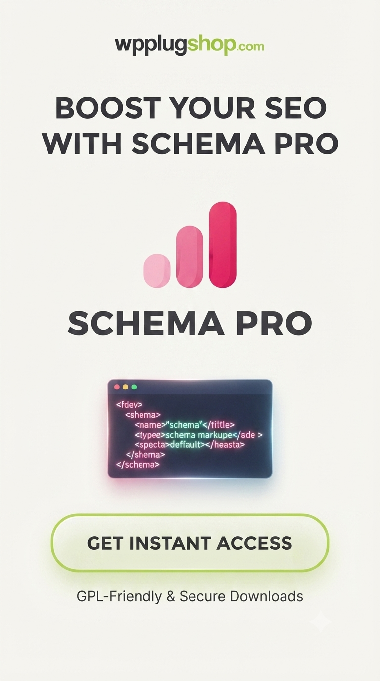 WP Schema Pro – Advanced Schema Markup & Rich Snippets Plugin for WordPress