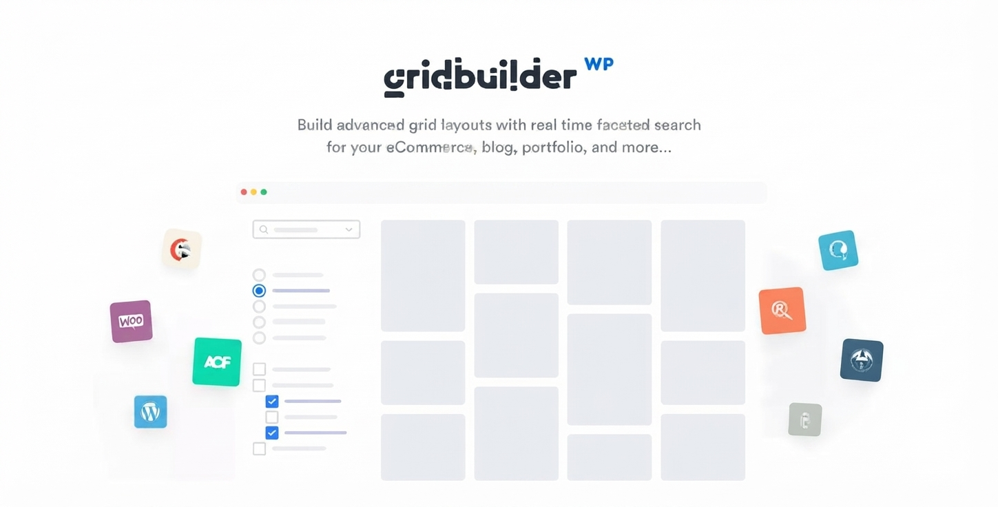 WP Grid Builder + Add-ons – Advanced WordPress Grid Builder & Filter Plugin