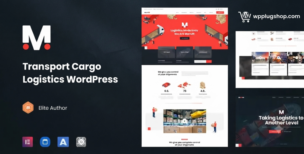 Moovit – Transportation & Logistics WordPress Theme
