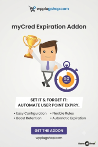 myCred Expiration Addon – WordPress Loyalty Points Expiration Plugin