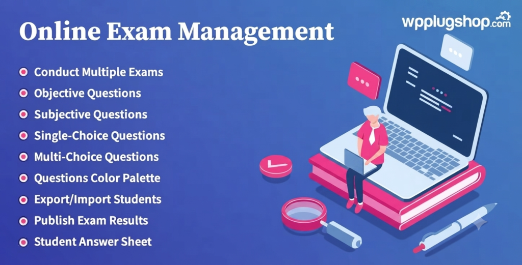 Online Exam Management – Education & Results Management 3.6 | Online Examination & Student Results Plugin for WordPress