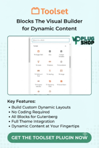 Toolset Blocks – Visual Builder for Dynamic Content in WordPress