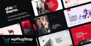Ohio – Creative Portfolio & Agency WordPress Theme for Elementor & WooCommerce