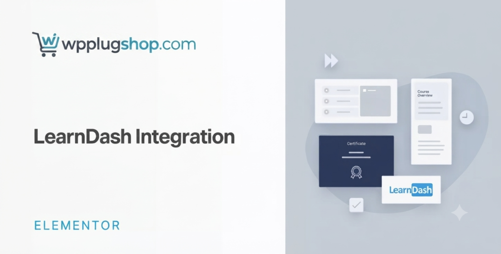 LearnDash LMS Elementor Integration – Elementor Add-on for LearnDash