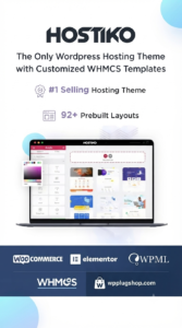 Hostiko Theme – Hosting WordPress & WHMCS Premium Template