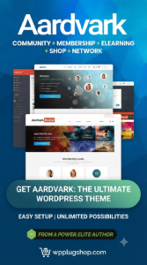 Aardvark – Community, Membership & BuddyPress WordPress Theme
