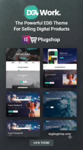 DGWork – Premium Easy Digital Downloads WordPress Theme