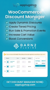Barn2 WooCommerce Discount Manager 1.5.2 – Dynamic Pricing & Discount Rules Plugin
